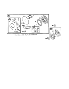 Part Location Diagram of 398101 Briggs and Stratton DISCONTINUED